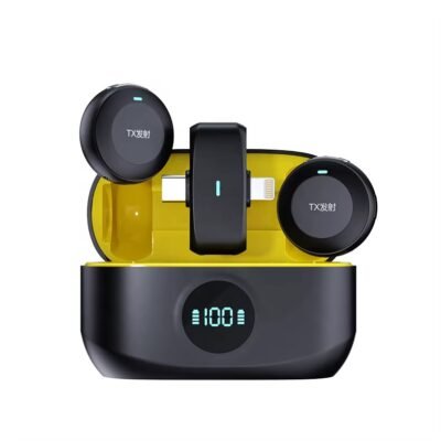 K31 Pro Wireless Lavalier Microphone set