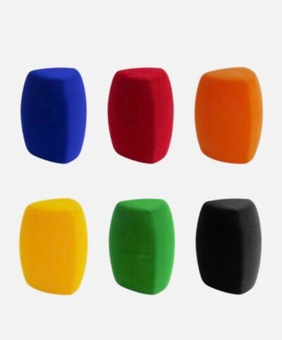 Professional Triangular Microphones Sponges Cover Acoustics Isolation Recording